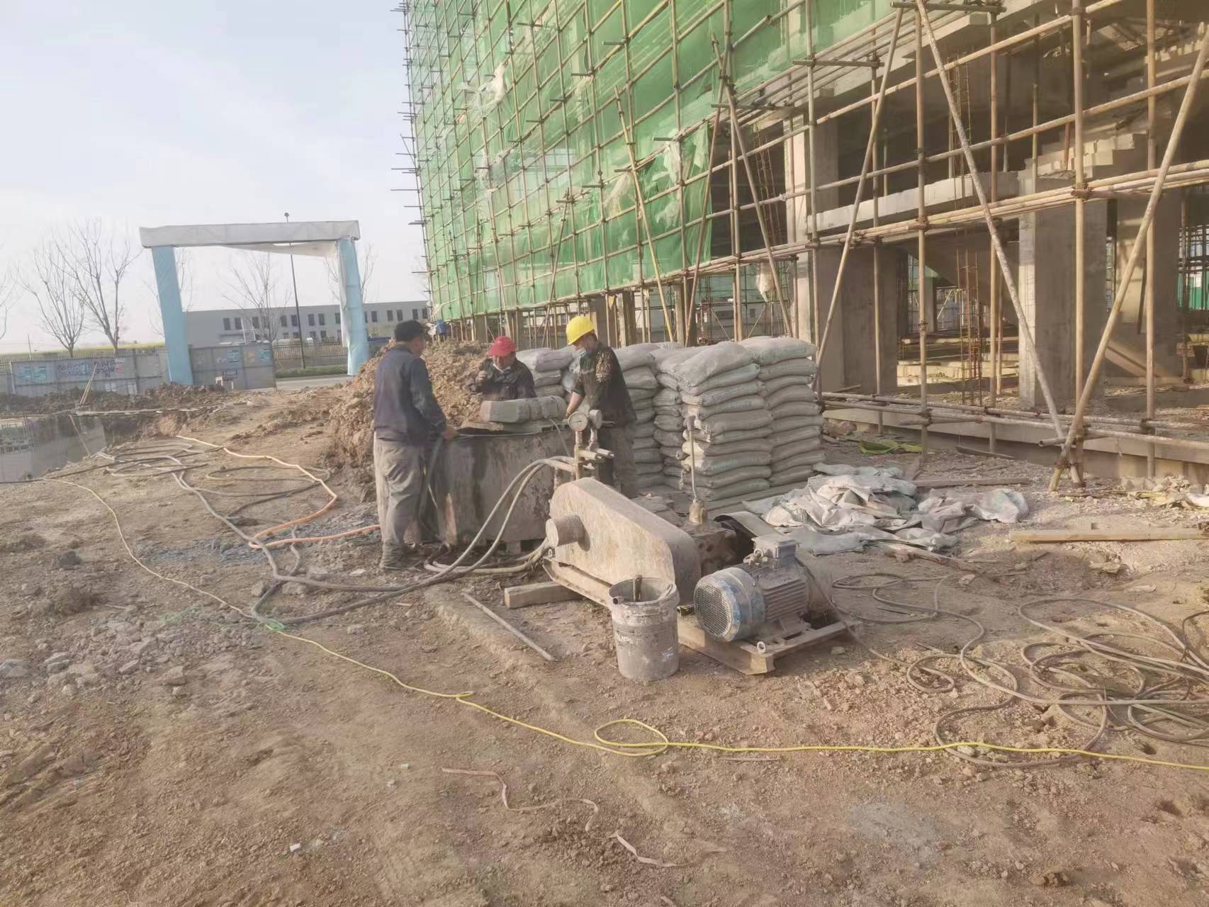 桑植别墅下沉注浆